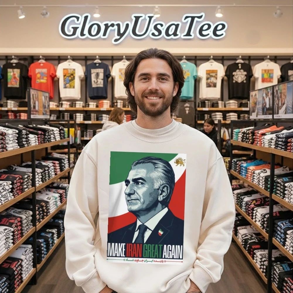 King Reza Pahlavi President Make Iran Great Again Shirt
