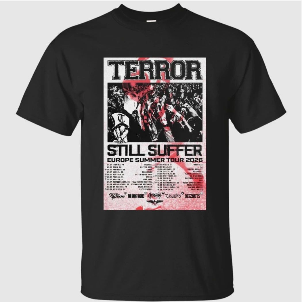 TERROR Europe 2026 Summer Shows Shirt