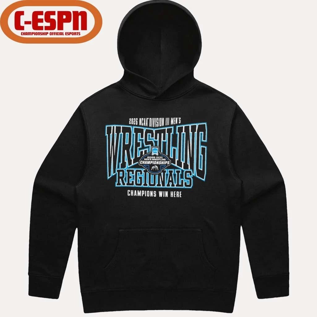 2026 NCAA Division III Men’s Wrestling Regionals Shirt