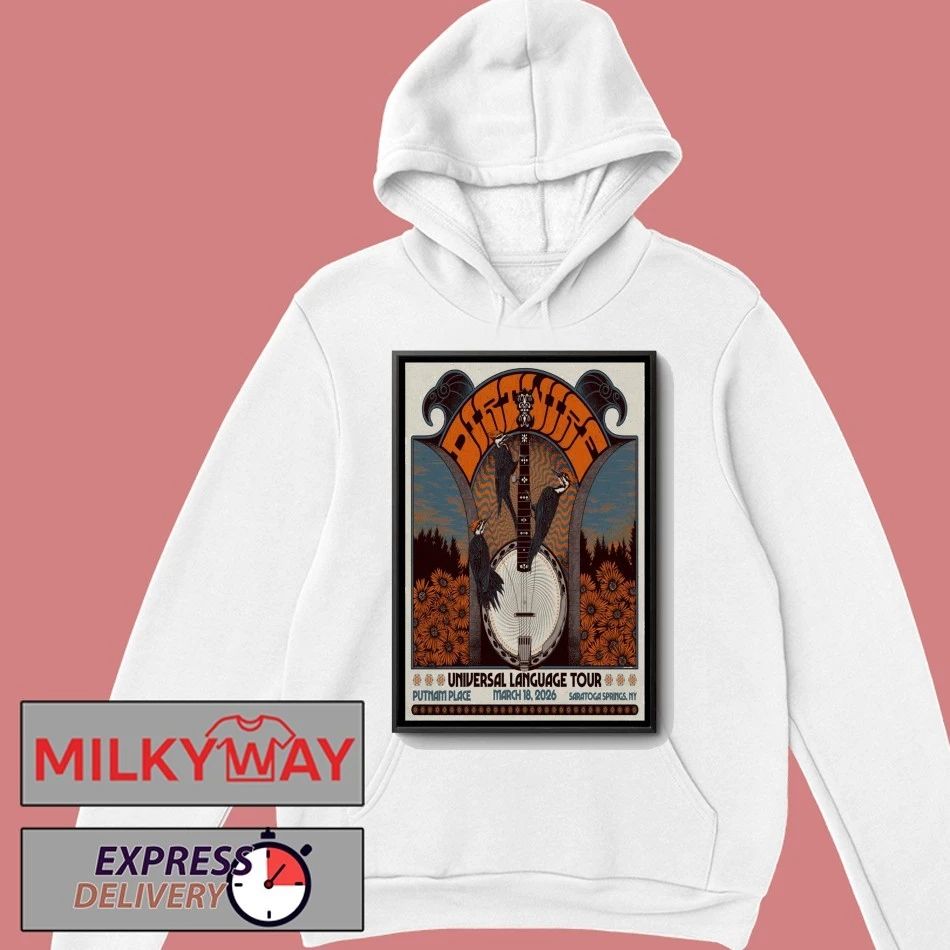 Dirtwire Saratoga Springs Tour On Mar 18 2026 Poster shirt