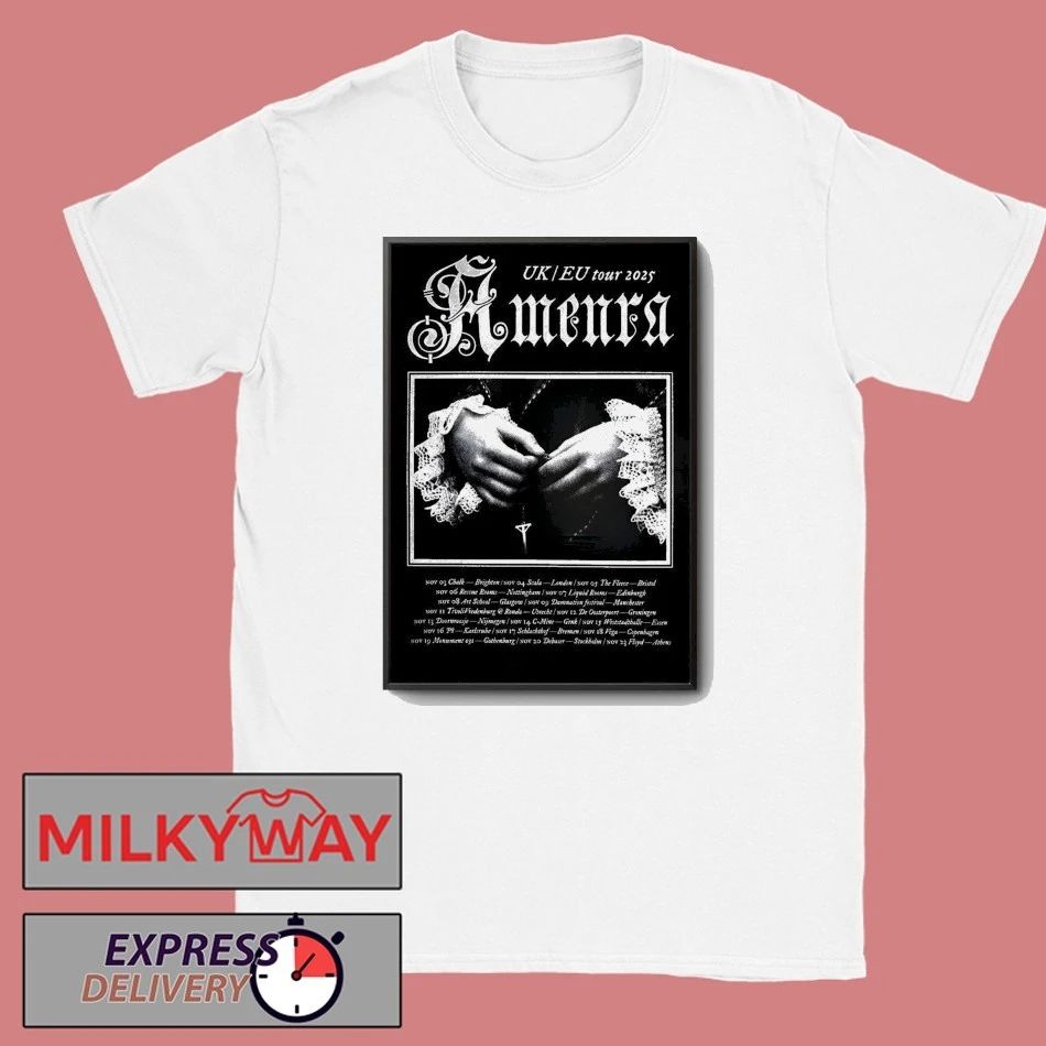 Amenra UK-EU 2025 Tour Poster shirt