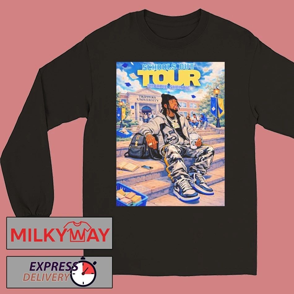 Shordie Shordie Schools Out Tour 2026 shirt