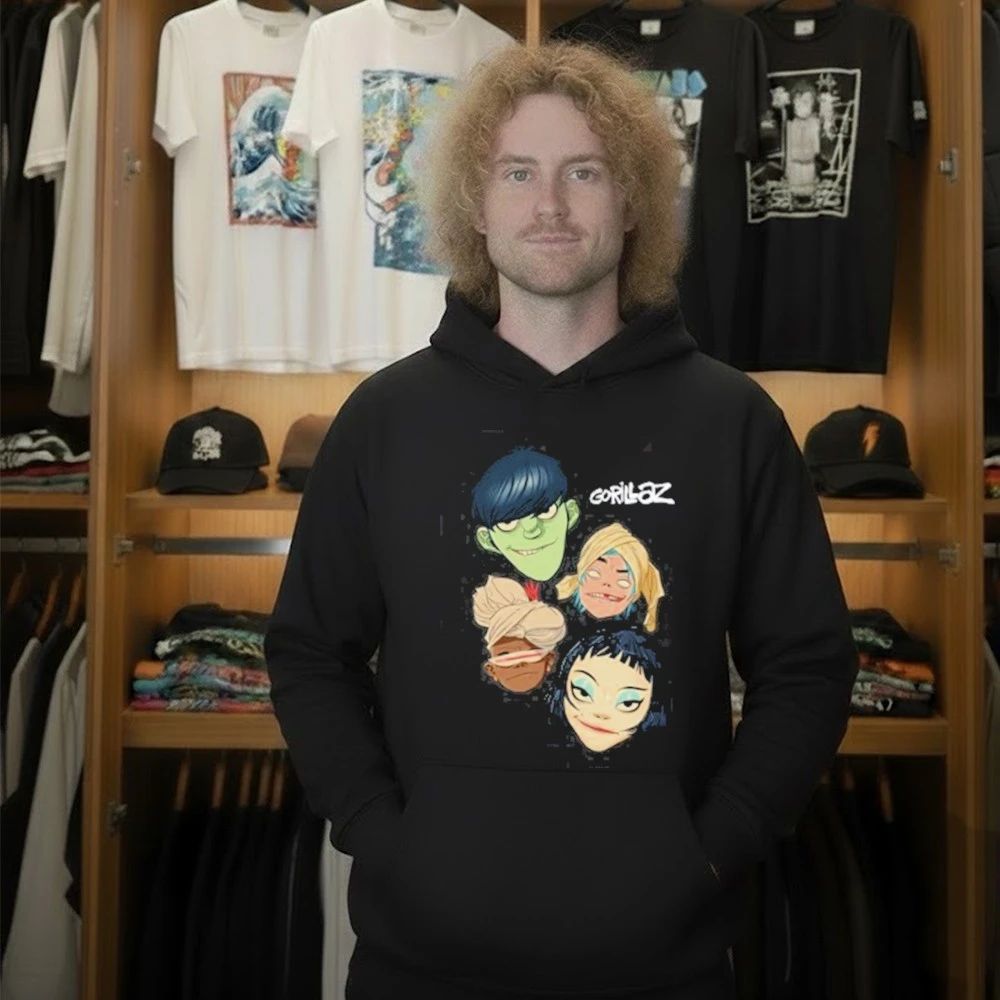 Gorillaz The Mountain Heads T-Shirt
