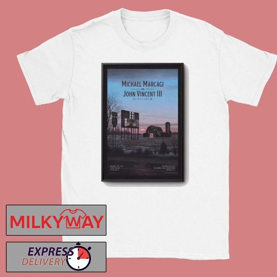 Michael Marcagi Dec 19 2025 Agora Theatre In Cleveland OH Poster shirt