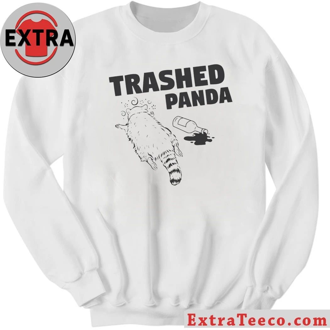 Trashed Panda Drunk Raccoon Shirt
