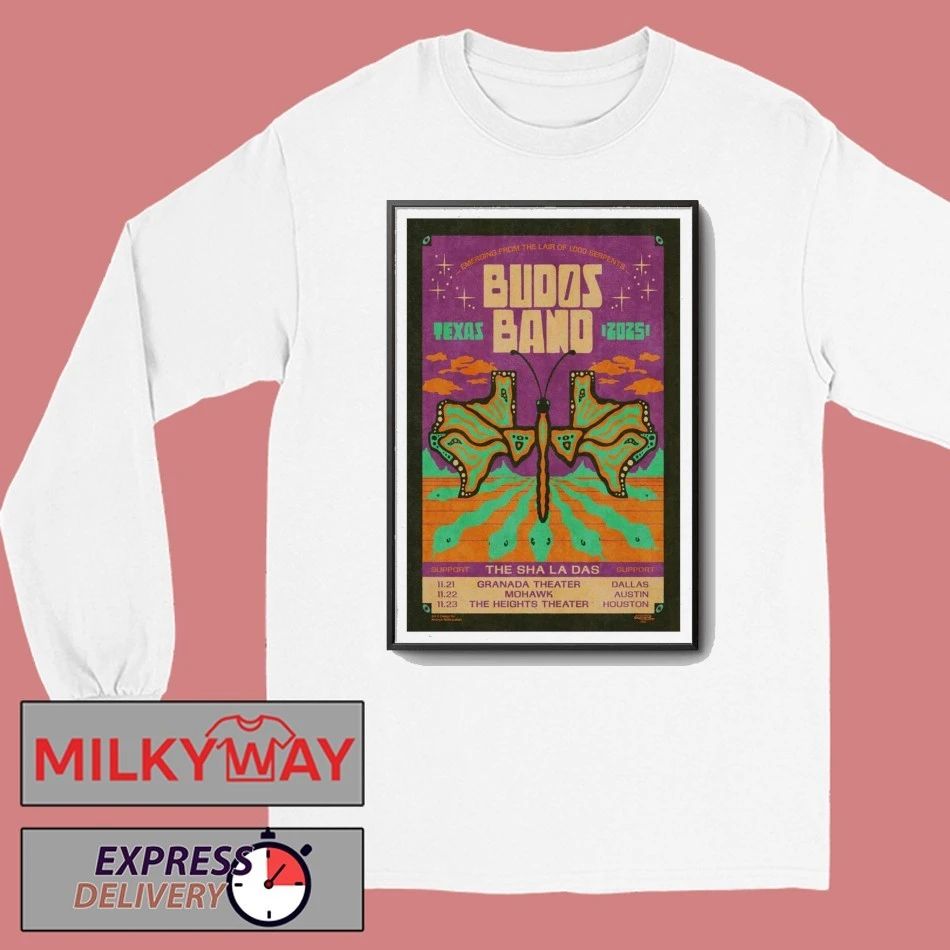 Budos Band Texas 2025 Poster shirt