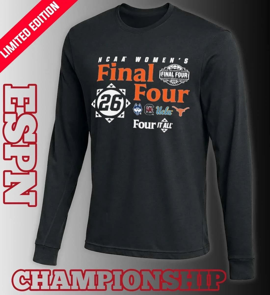 2026 NCAA Women’s Final Four Semifinal Shirt