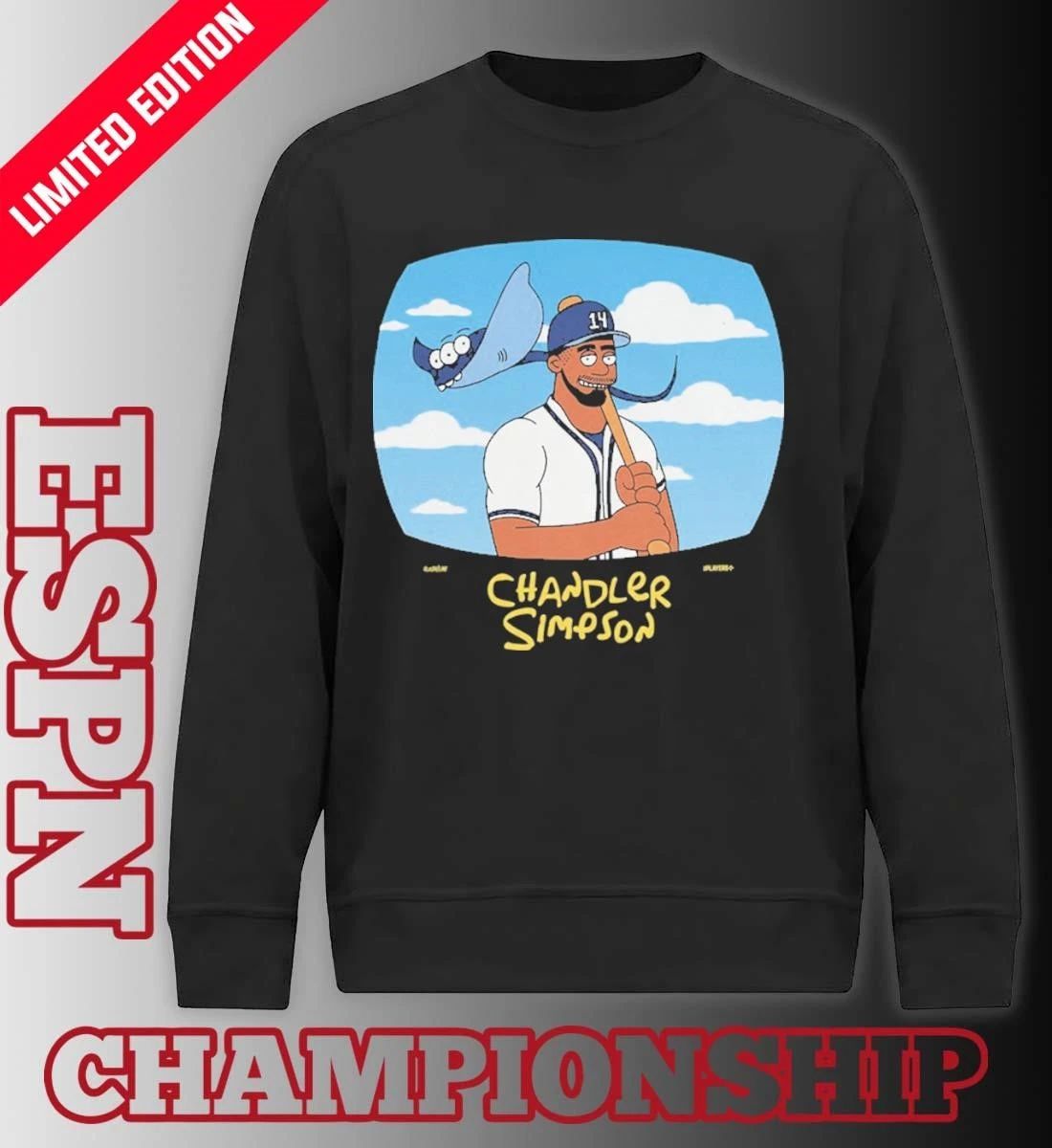 Chandler Simpson Tampa Bay Rays Cartoon Shirt