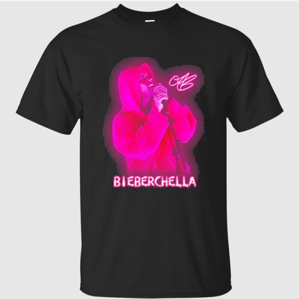 Justin Bieberchella Iconic signature graphic shirt