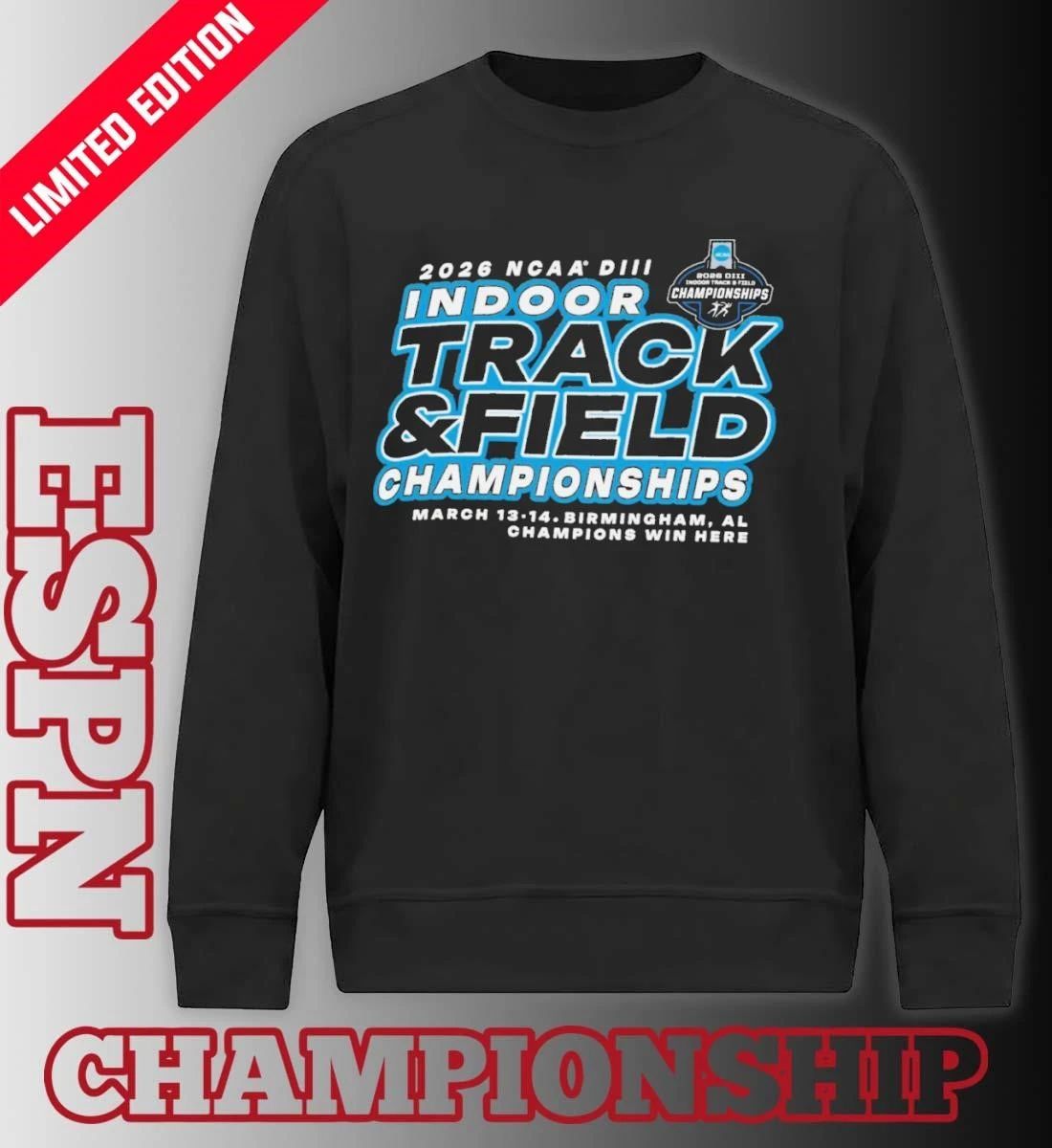 March 13-14, 2026 NCAA DIII Indoor Track & Field Championships T-Shirt