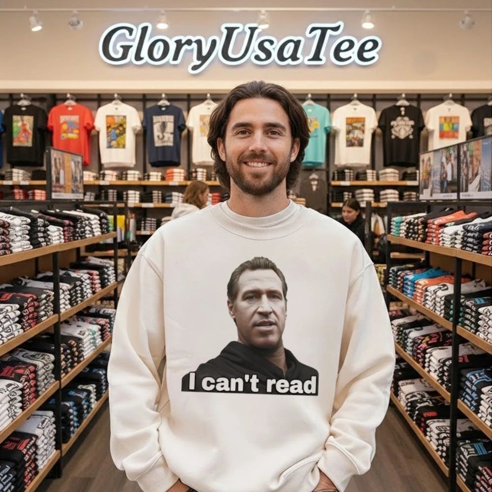 Newsom I Can’t Read Shirt