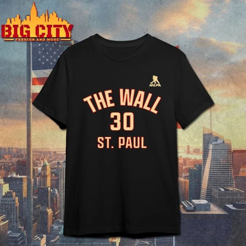 Jesper Wallstedt The Wall of St. Paul Name & Number t-shirt