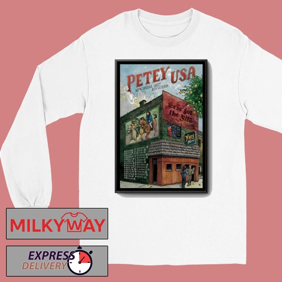 Petey America 2025 Show Poster shirt