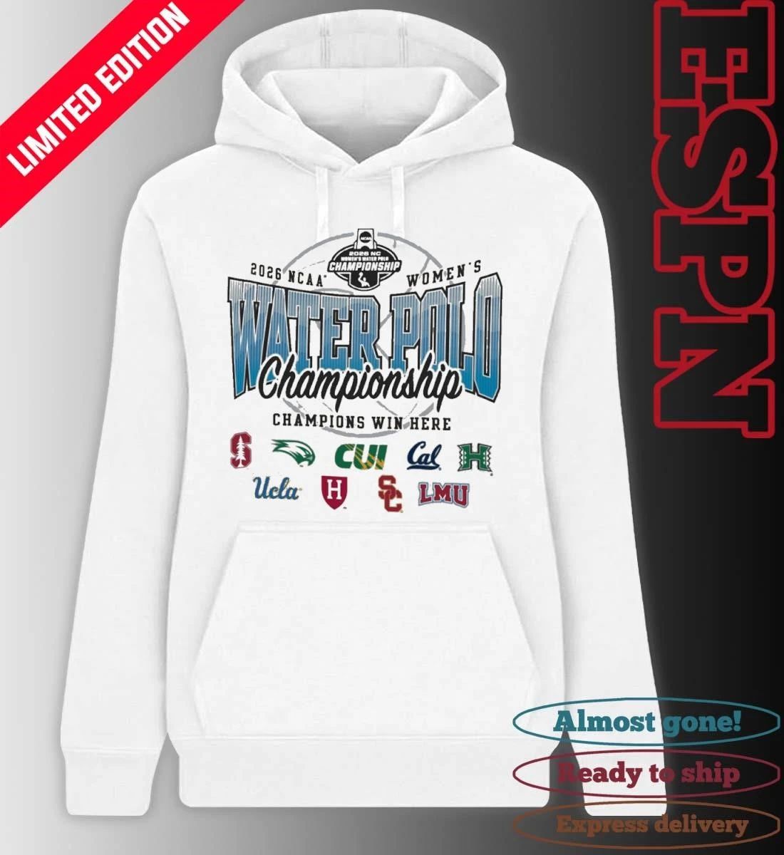 April 26, 2026 NCAA Women’s Water Polo Championship Shirt