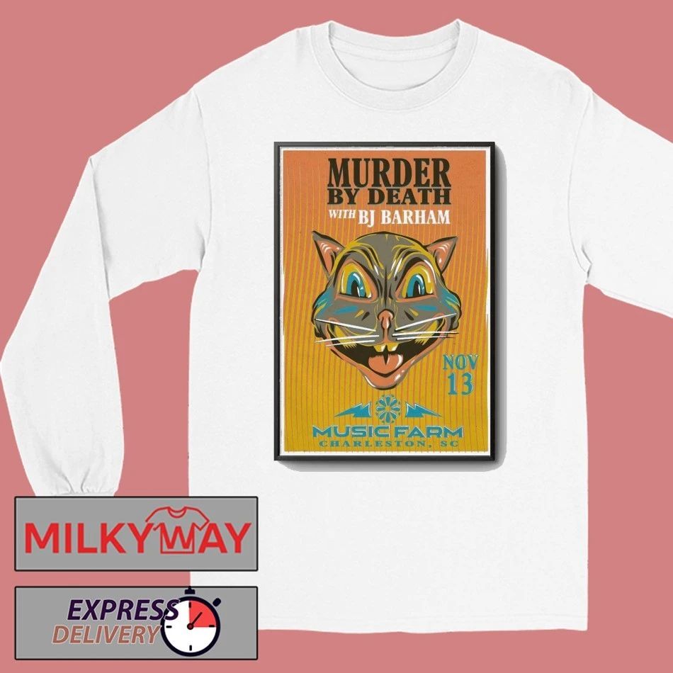 Murder By Death Charleston SC November 13 2025 Poster shirt