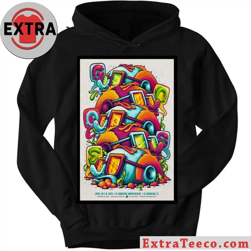 Goose Apr 18-19, 2026 Saint Augustine, FL Tour Poster Shirt