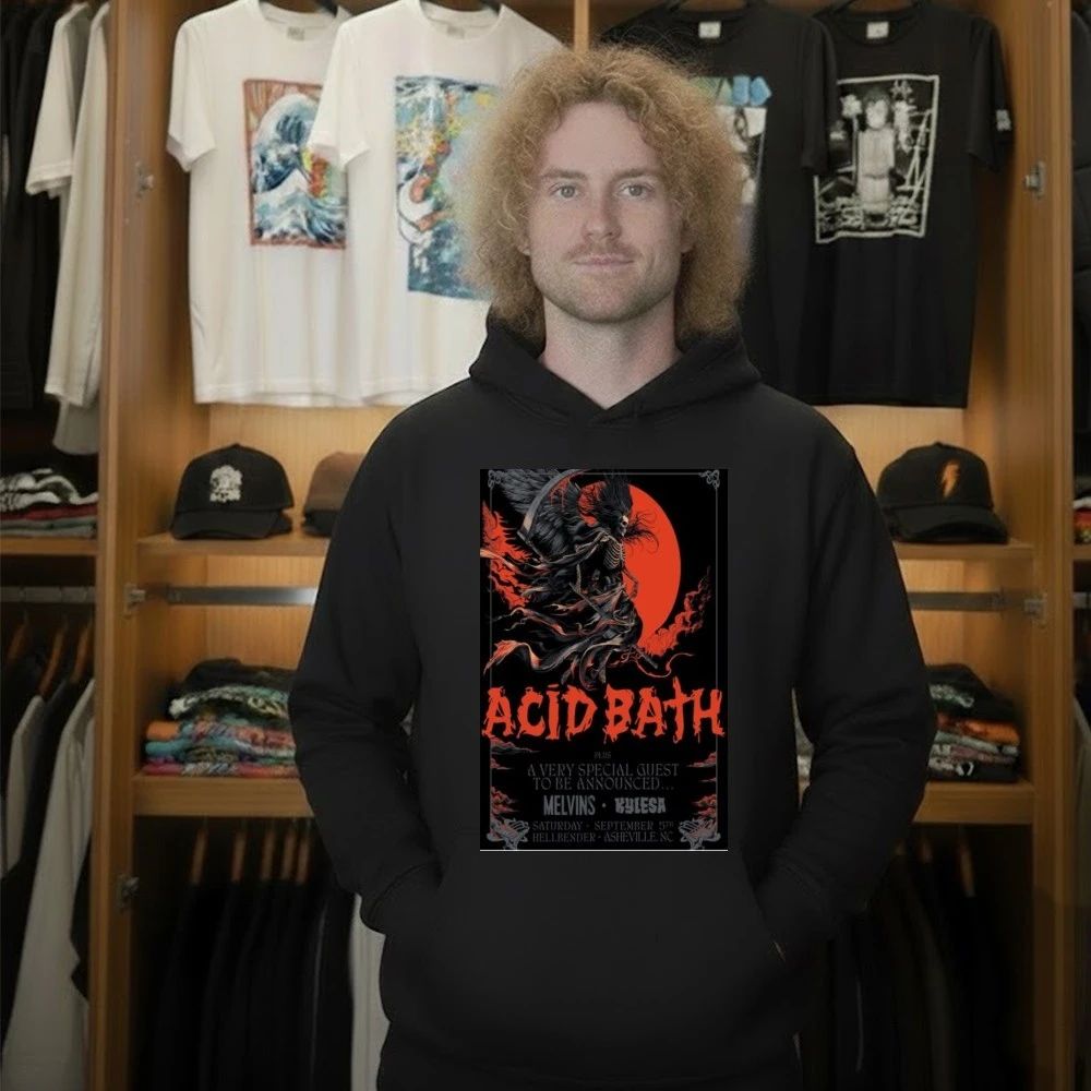 Acid bath Sept 5 2026 Asheville, NC Poster Shirt