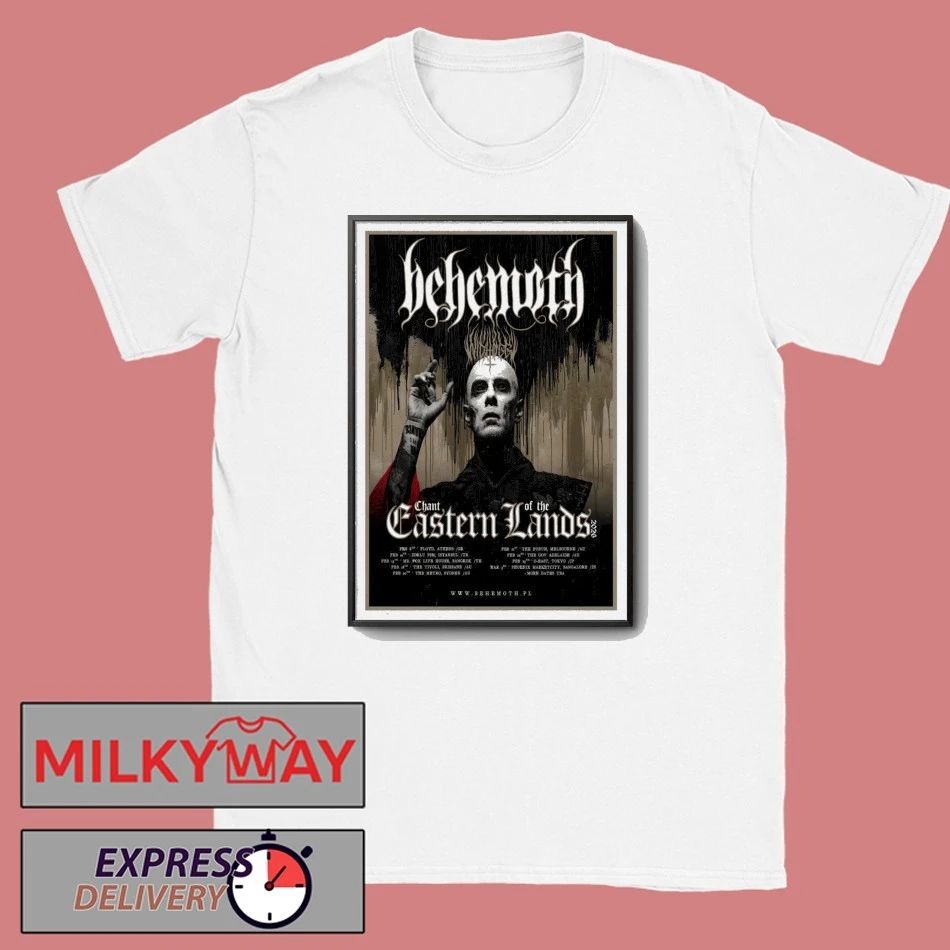 Behemoth Tour 2026 Poster shirt