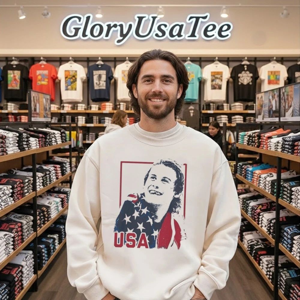 Jack Hughes USA 2026 Hockey Shirt