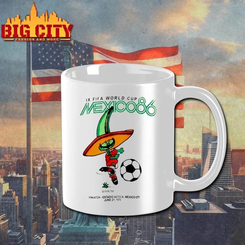Mexico 86 World Cup Mascot Vintage Shirt