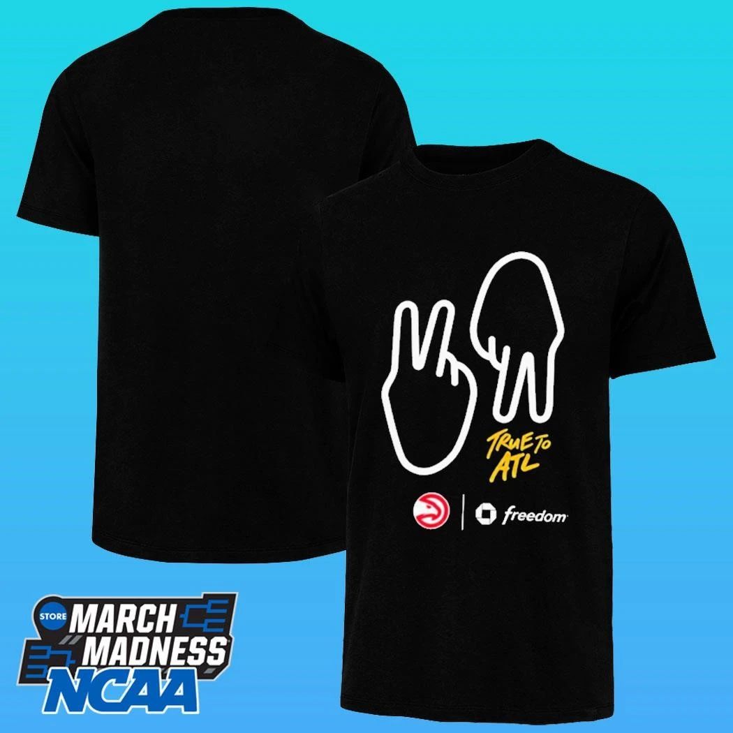 True To Atlanta Hand Gesture For All Fans At Game 6 Shirt