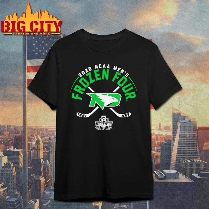North Dakota Men’s Hockey 2026 Frozen Four Tournament Shirt