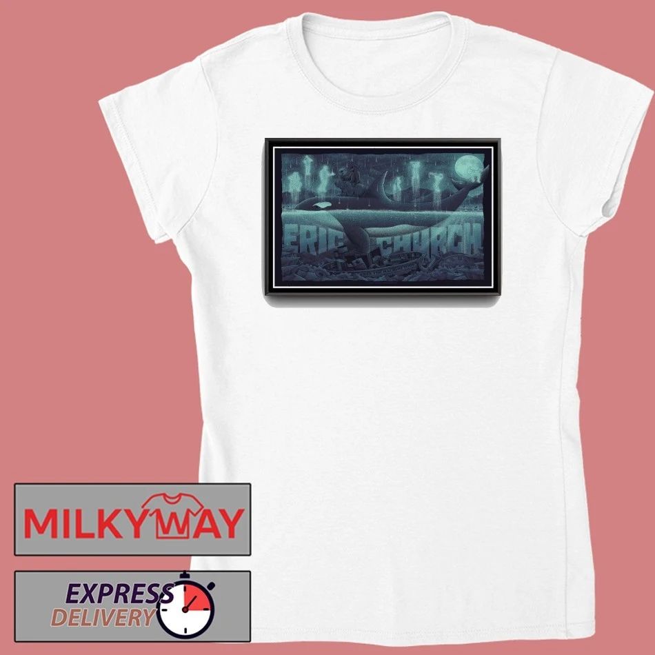 Eric Church in Vancouver, BC Nov 6 2025 Poster shirt