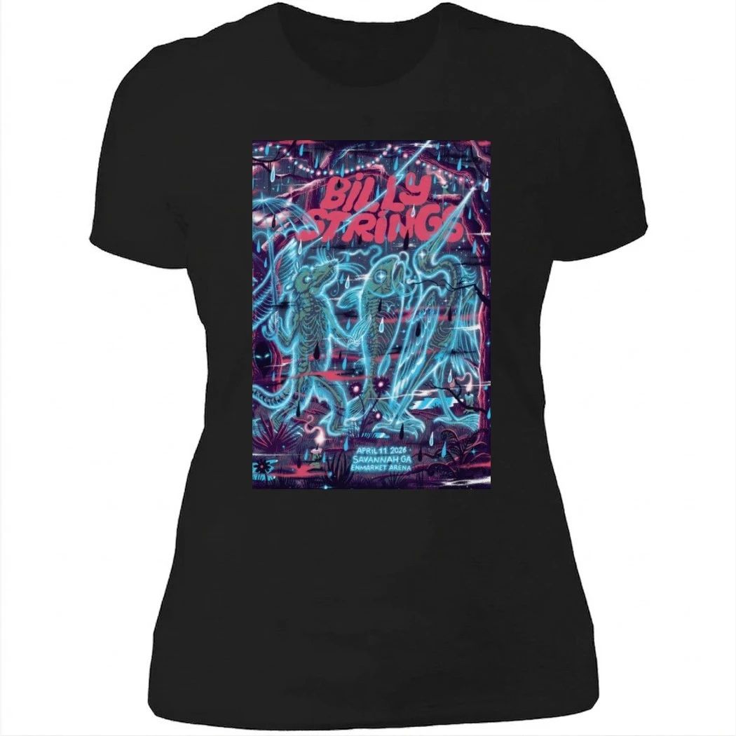 Billy Strings In Savannah GA On Apr 11 2026 Tour Shirt