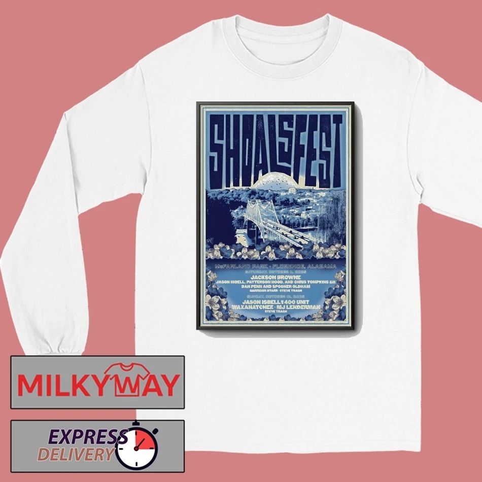 Shoalsfest Florence, Alabama October 11 2025 Poster shirt