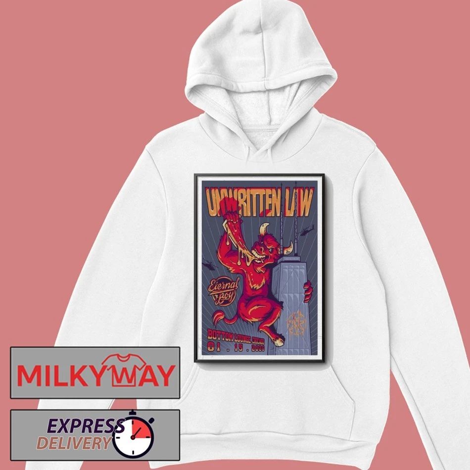 Unwritten Law Jan 15 2026 Poster Chicago shirt