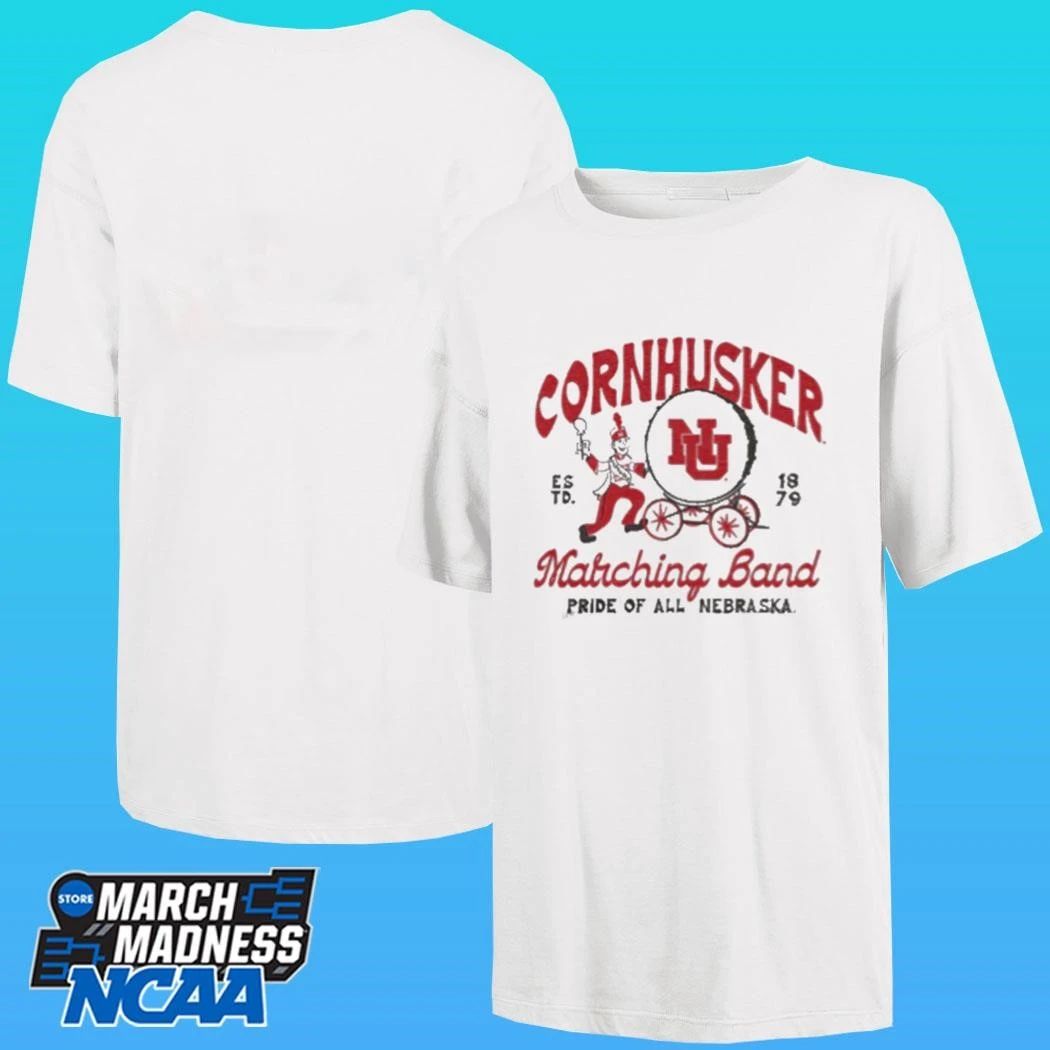 Cornhusker Nebraska Marching Band Pride Of All Estd 1879 Shirt
