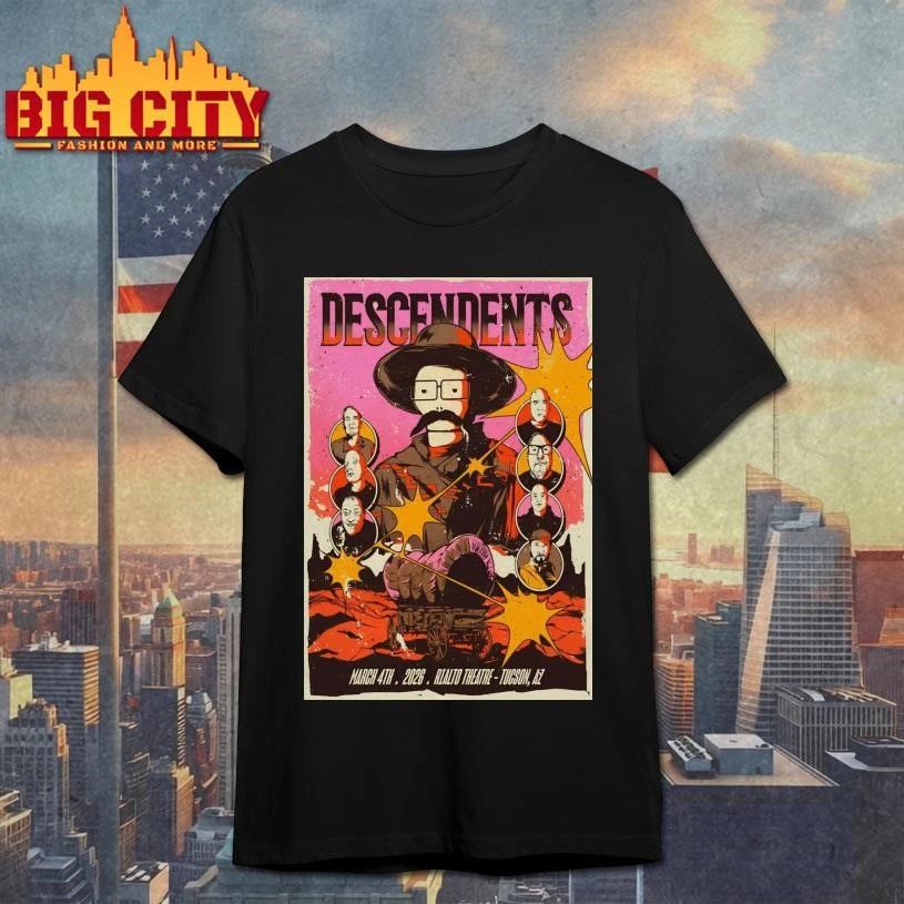 Descendents Tucson AZ March 4 2026 Poster Shirt
