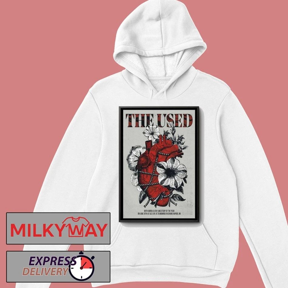 Poster 2026 The Used Two Headline Shows This Summer 26 LIMITED shirt
