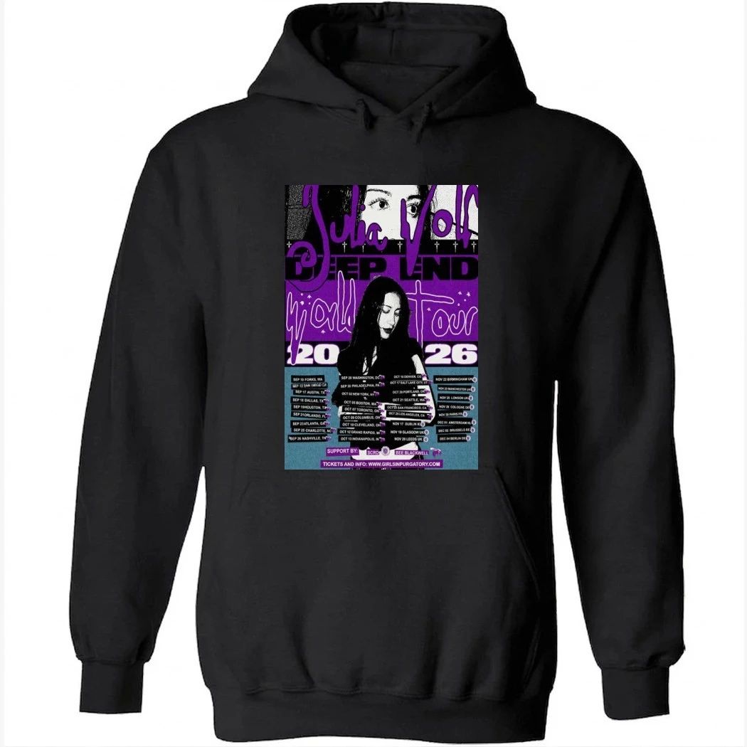 Julia Wolf Tour 2026 Poster Shirt