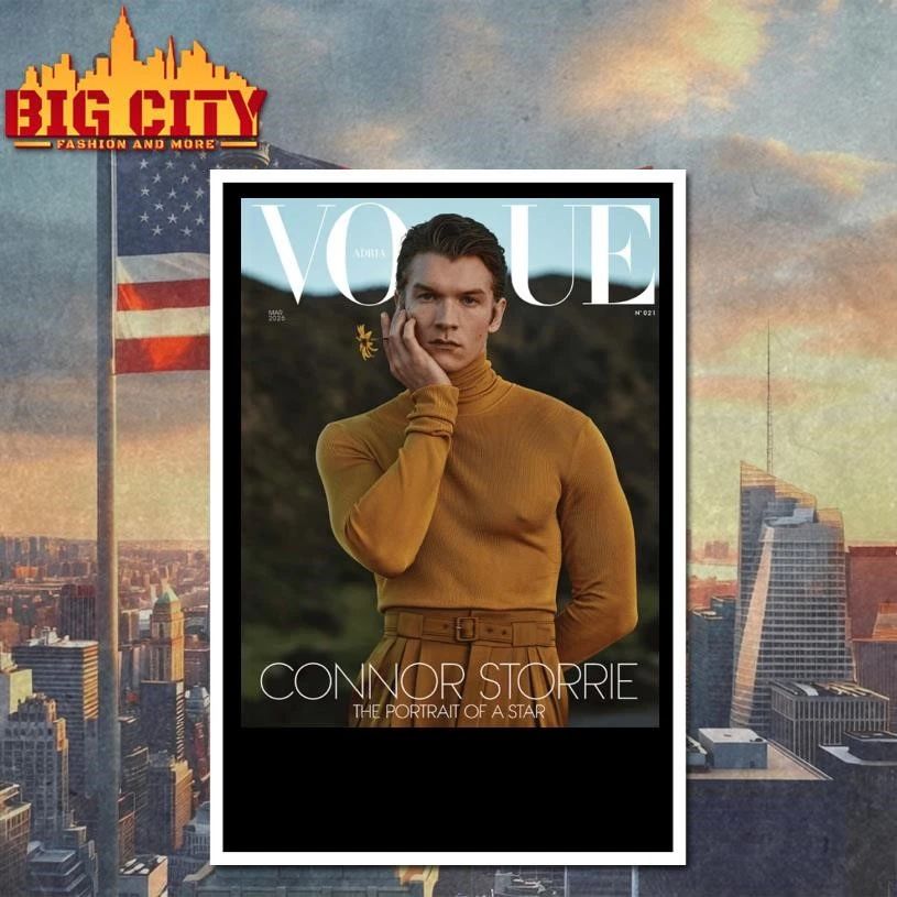 Vogue Adria Connor Storrie Poster Shirt