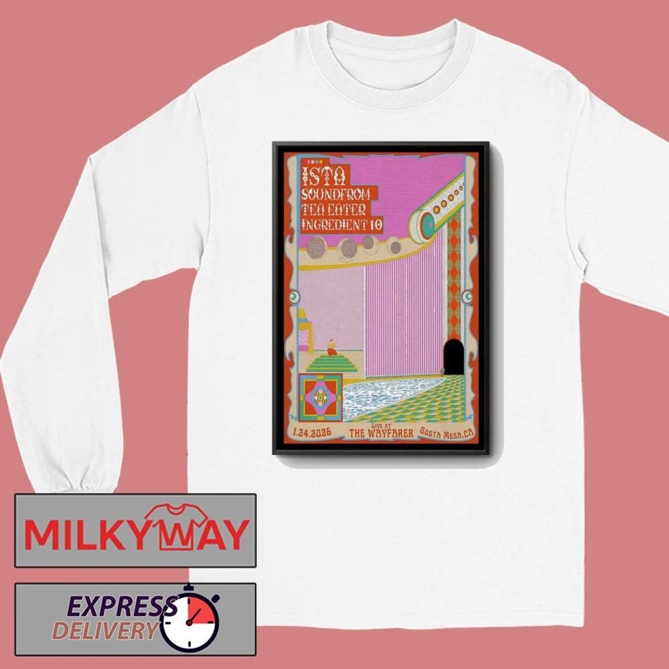 ISTA 1.24.2026 Costa Mesa CA Poster shirt