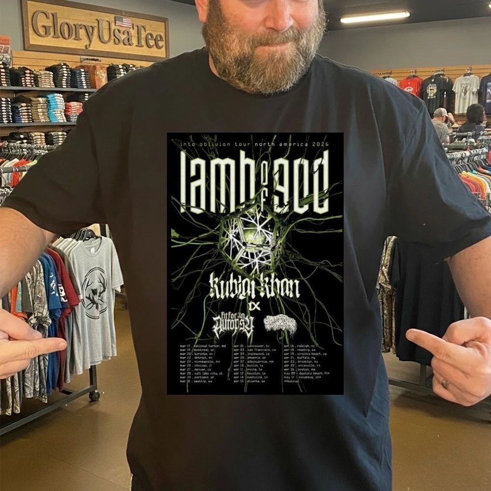 Sanguisugabogg North America Tour 2026 Poster Shirt