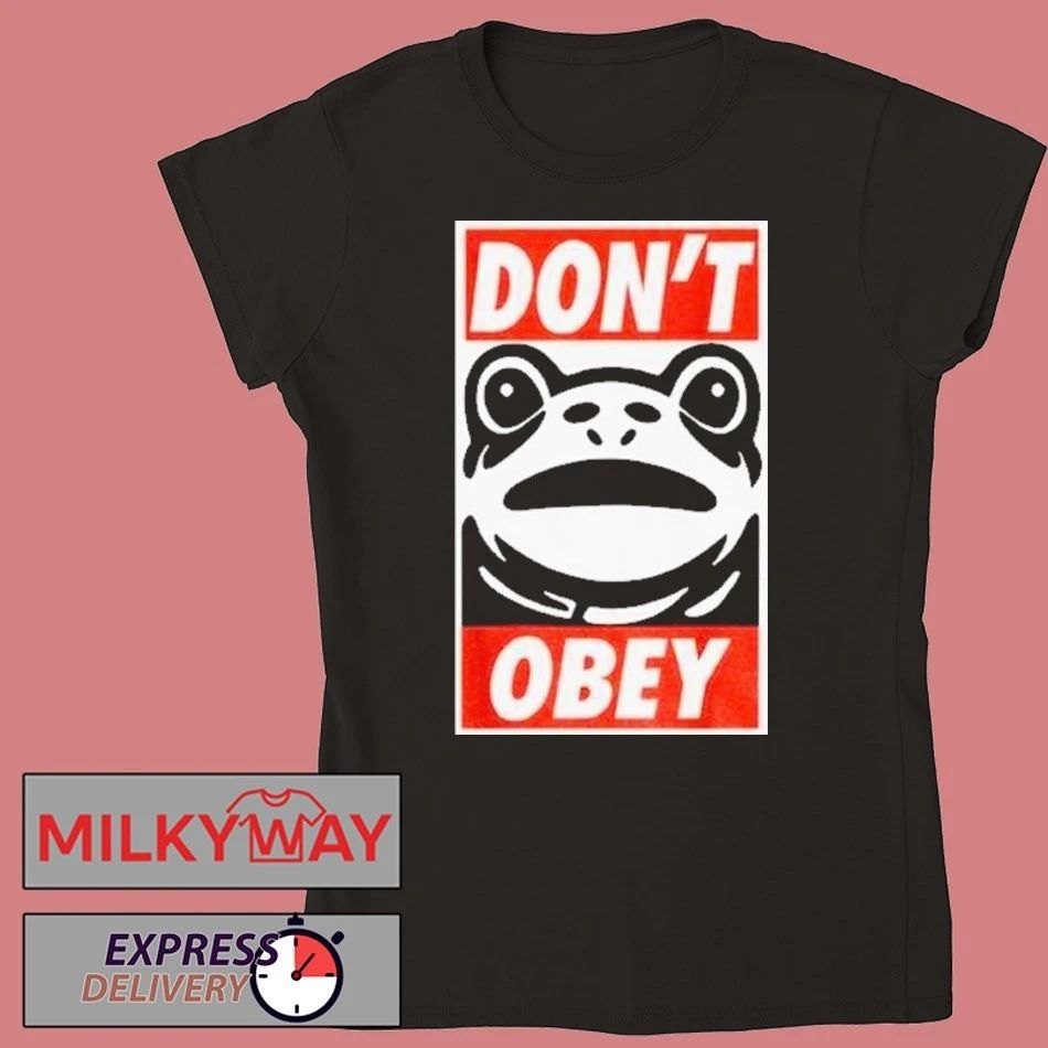 Dont Obey Portland Frog Shirt