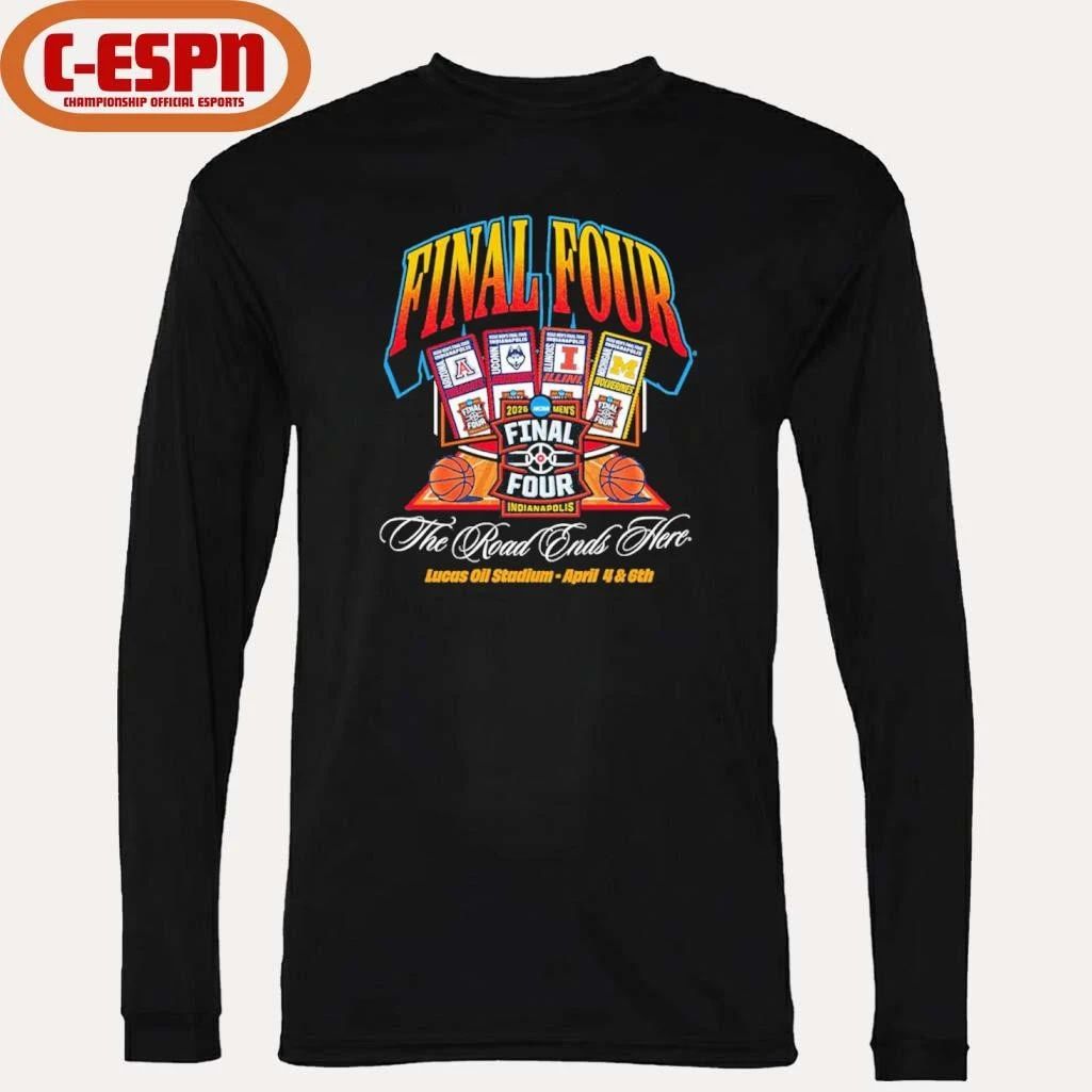 2026 Men’s Basketball Final Four Mascot Parachute Shirt