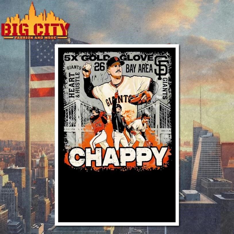 Giants Matt Chapman Chappy Retro Player Collage Shirt