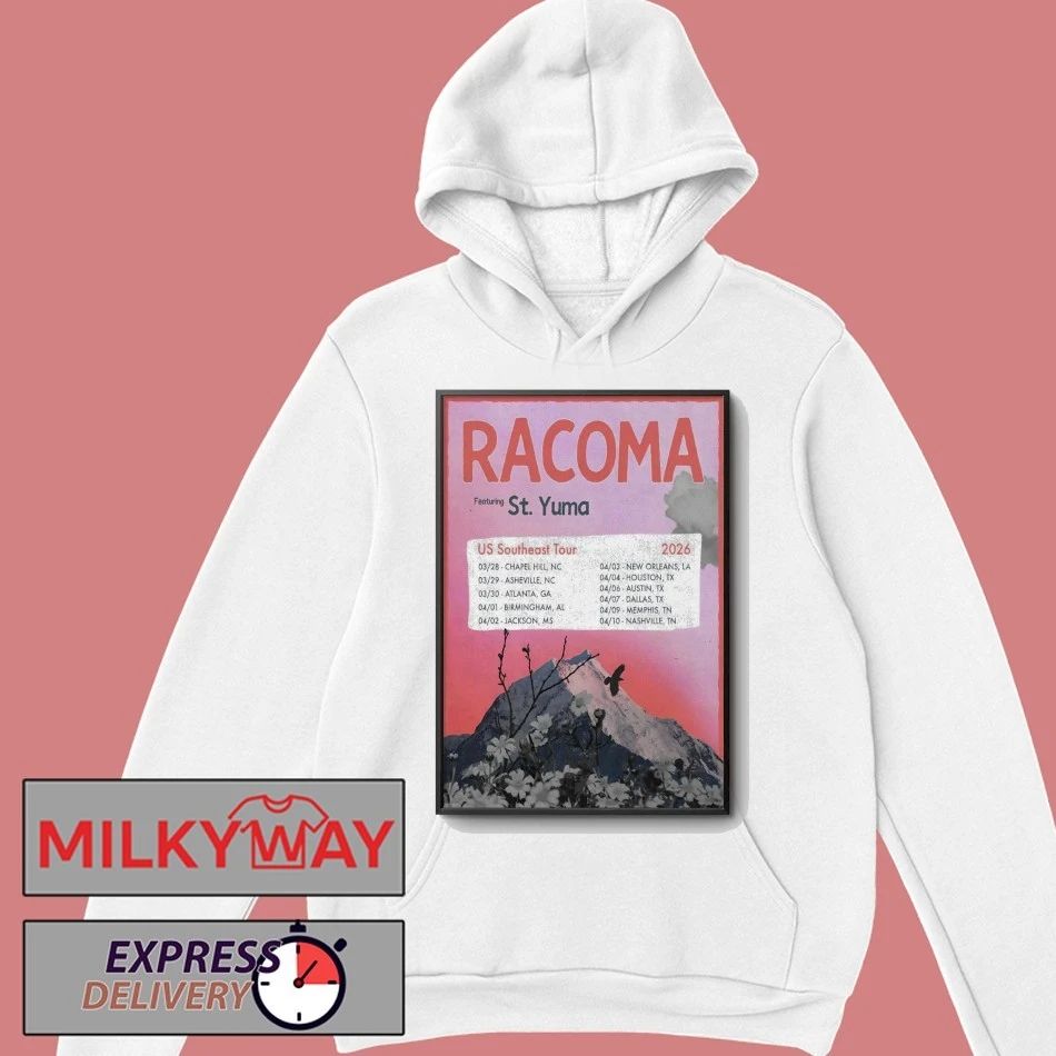 Racoma Ft ST. Yuma 2026 US Southeast Tour Poster shirt