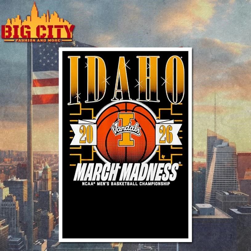 Idaho Vandals MBB 2026 March Madness Shirt