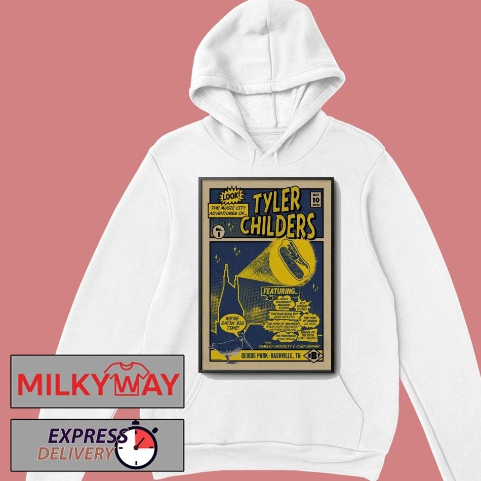 Tyler Childers Nashville TN, October 10 2025 Poster shirt