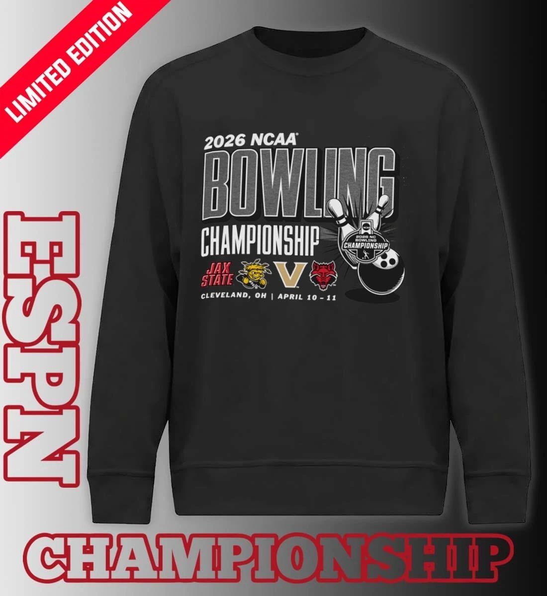2026 NCAA Women’s Bowling Championship 4 Teams Shirt
