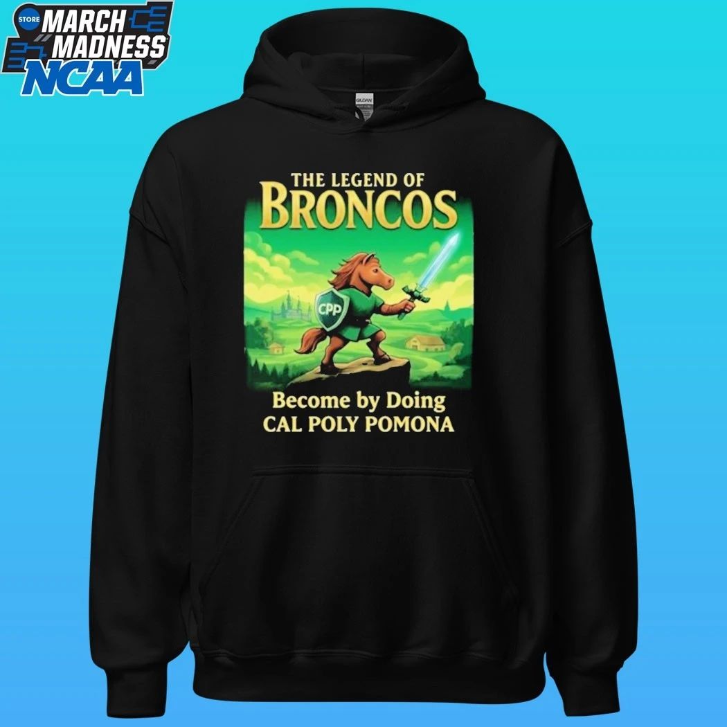 The Legend Of Broncos Become By Doing Cal Poly Pomona Shirt