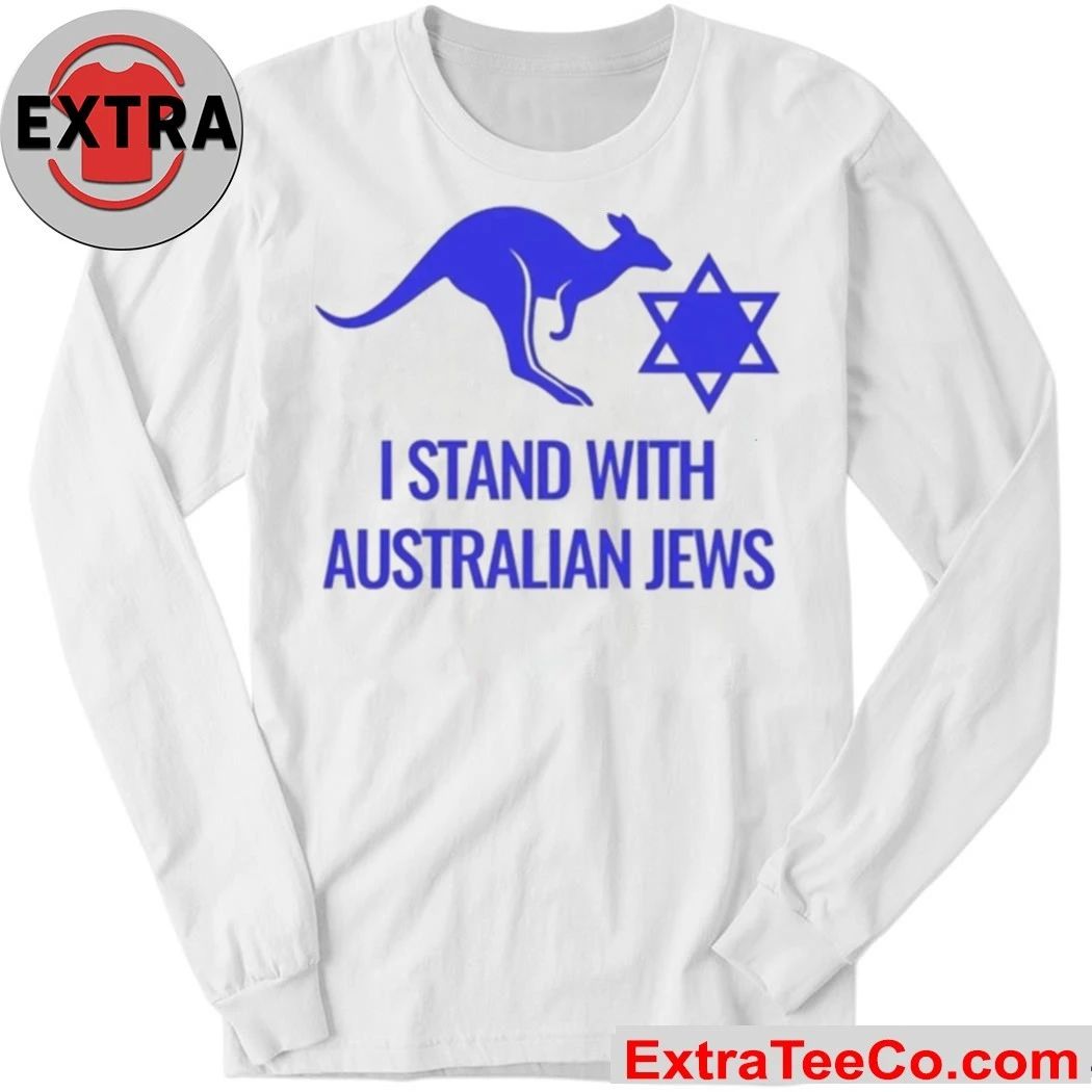 I Stand With Australian Jews Shirt Pray For Australia Logo Shirt