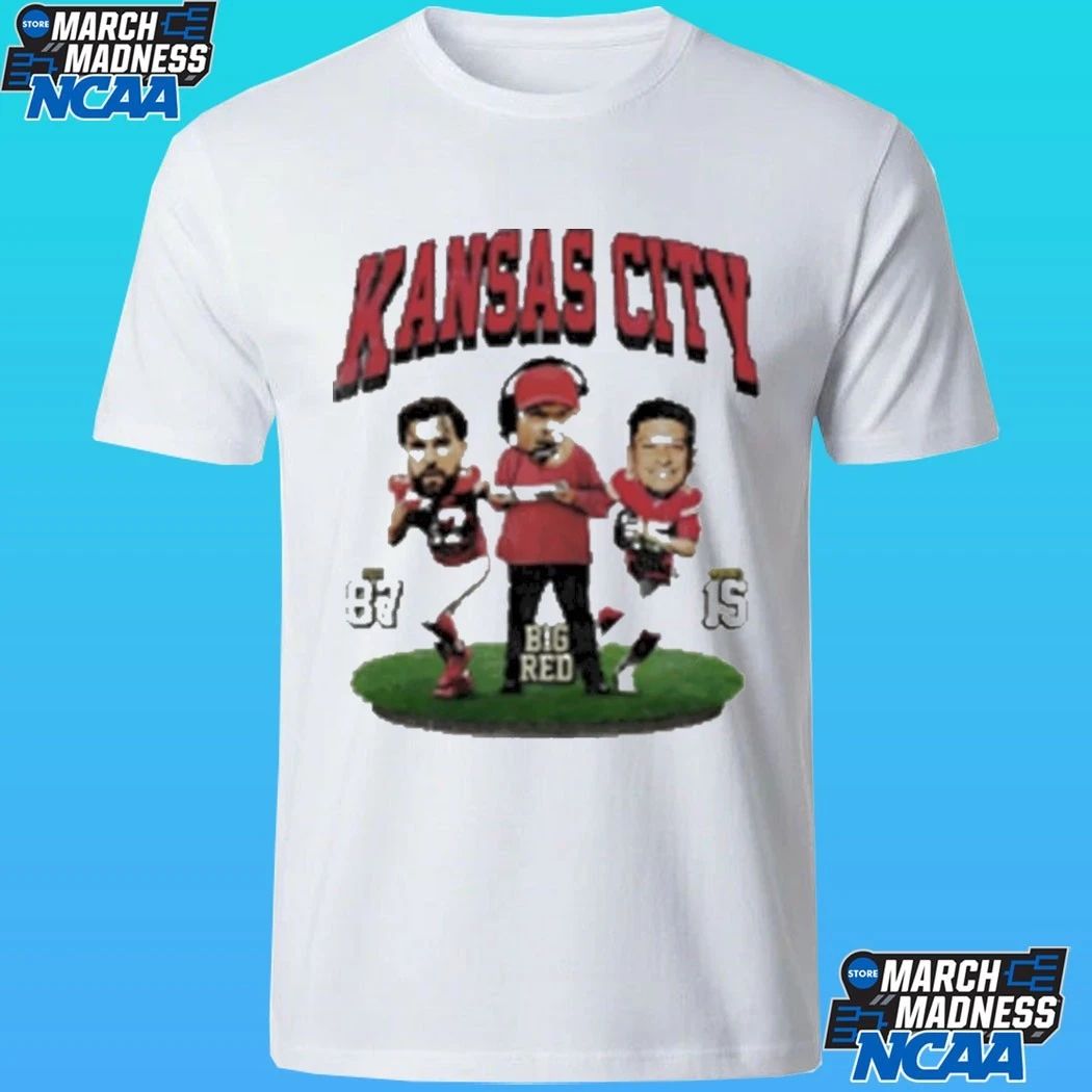 Kansas City Big Head Patrick Mahomes Travis Kelce And Andy Reid Shirt
