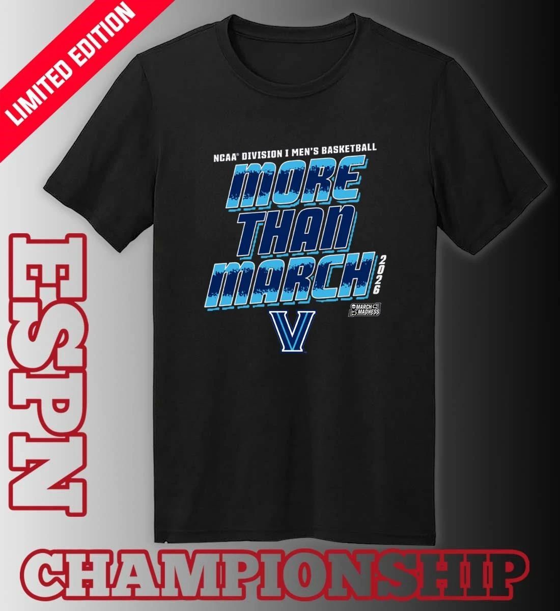 Villanova Men’s Basketball More Than March 2026 Shirt