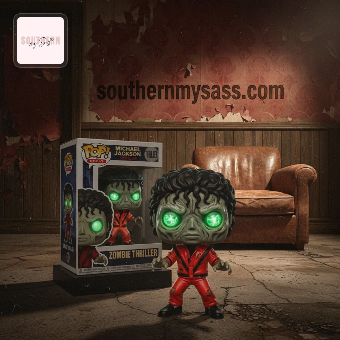 Michael Jackson Thriller Zombie Pop Figure Doll