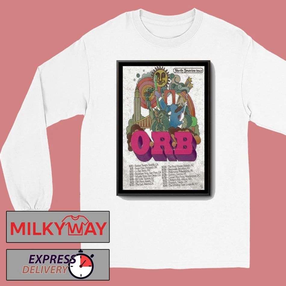 O.R.B North America Tour 2025 Poster shirt